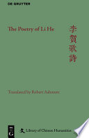 The Poetry of Li He.