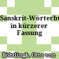 Sanskrit-Wörterbuch : in kürzerer Fassung