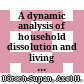 A dynamic analysis of household dissolution and living arrangement transitions by elderly americans