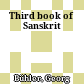 Third book of Sanskrit