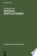Soziale Institutionen /