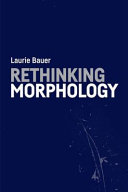 Rethinking Morphology /
