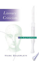Literary Criticism : : An Autopsy /