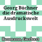 Georg Büchner : die dramatische Ausdruckswelt