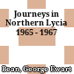 Journeys in Northern Lycia 1965 - 1967