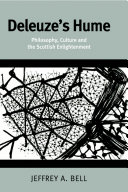 Deleuze's Hume : philosophy, culture and the Scottish Enlightenment /