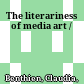 The literariness of media art /