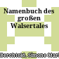 Namenbuch des großen Walsertales