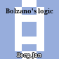 Bolzano's logic