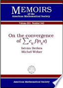 On the convergence of [summation symbol]c[subscript k]f(n[subscript k]x) /