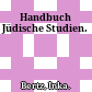 Handbuch Jüdische Studien.
