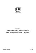 Grimmelshausens 'Simplicissimus' : das zweite Leben eines Klassikers ; [530. Sitzung vom 19. Oktober 2011 in Düsseldorf]
