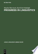 Progress in Linguistics : : A Collection of Papers /