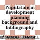 Population in development planning : background and bibliography