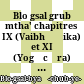 Blo gsal grub mtha' : chapitres IX (Vaibhāṣika) et XI (Yogācāra) édités et chapitre XII (Mādhyamika) édité et traduit