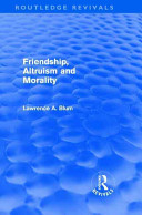 Friendship, altruism and morality