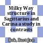 Milky Way structure in Sagittarius and Carina : a study in contrasts