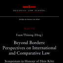 yearbook of : Symposium in Honour of Hein Kötz