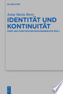 Identität und Kontinuität : : Form und Funktion der Rückkehrerliste Esr 2 /