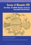 Kom Rabia: the middle kingdom and second intermediate period pottery