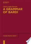A Grammar of Bardi /
