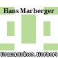 Hans Marberger