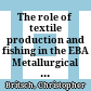 The role of textile production and fishing in the EBA Metallurgical Centre of Çukuriçi Höyük (Turkey)
