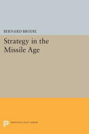 Strategy in the missile age /