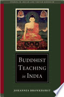 Buddhist teaching in India