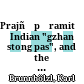 Prajñāpāramitā, Indian "gzhan stong pas", and the beginning of Tibetan gzhan stong