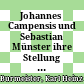 Johannes Campensis und Sebastian Münster : ihre Stellung in der Geschichte der hebräischen Sprachstudien