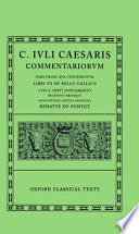 C. Iuli Caesaris commentariorum pars ...