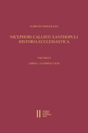 Nicephori Callisti Xanthopuli Historia ecclesiastica