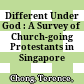 Different Under God : : A Survey of Church-going Protestants in Singapore /