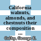 California walnuts, almonds, and chestnuts : their composition and draft upon the soil