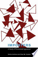 Imposters : a study of pronominal agreement /