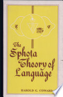 The sphoṭa theory of language : a philosophical analysis