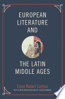 European Literature and the Latin Middle Ages /