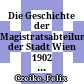 Die Geschichte der Magistratsabteilungen der Stadt Wien : 1902 - 1970