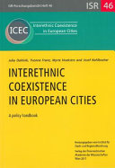 Interethnic coexistence in European cities : a policy handbook