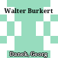 Walter Burkert