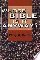 Whose Bible is it anyway?