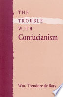 The trouble with Confucianism