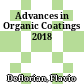 Advances in Organic Coatings 2018