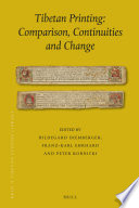 Tibetan printing : : comparisons, continuities and change /
