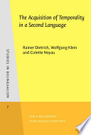 The acquisition of temporality in a second language