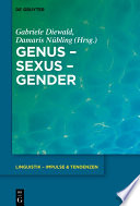 Genus - Sexus - Gender.