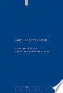 Corpus Dionysiacum.