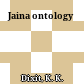 Jaina ontology