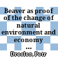 Beaver as proof of the change of natural environment and economy of the first half of the 10th century AD